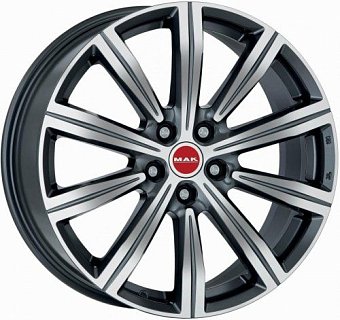 MAK Birmingham 8x19 5x108 ET45 dia 63,3 gun metallic mirror face