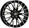 1000 Miglia MM1009 8x18 5x120 ET30 dia 72,6 gloss black polished