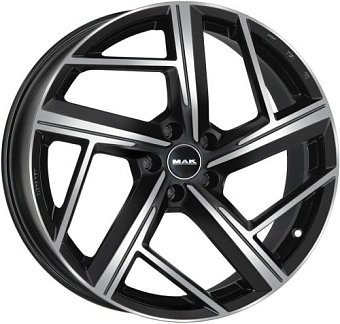 MAK Qvattro 9x20 5x112 ET30 dia 66,45 black mirror