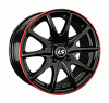 LS wheels 190 7x16 5x105 ET36 dia 56,6 BK(FRL)