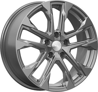 Скад Атакор 7x17 5x114,3 ET37 dia 66,6 графит Россия