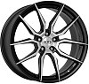 Dotz Misano dark 8x18 5x108 ET45 dia 70,1 black polished