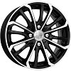 K&K Рим 6x15 4x100 ET37 dia 60.1 алмаз черный
