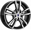 K&K Samara 6x16 4x108 ET47,5 dia 63,35 алмаз черный SK Россия