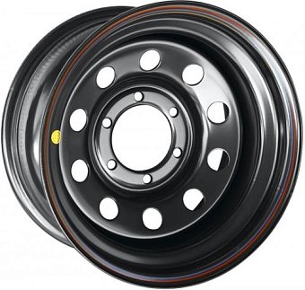 Offroad wheels Off Road 7x17 6x139,7 ET30 dia 110,5 черный