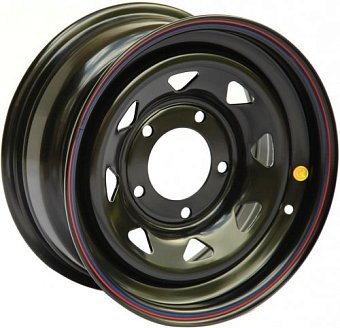 Offroad wheels УАЗ 7x15 5x139,7 ET15 dia 110 черный