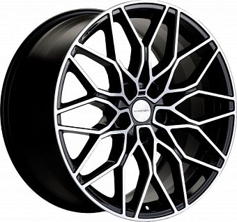 Khomen Wheels KHW1902 (3/4/5/6 Rear) 9,5x19 5x112 ET40 dia 66,6 black-FP Россия