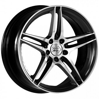 1000 Miglia MM037 7,5x17 5x112 ET47 dia 66,6 anthracite polished