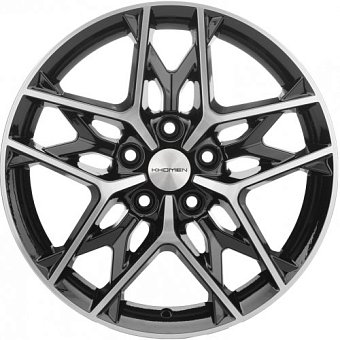 Khomen Wheels KHW1709 (Ceed) 7x17 5x114,3 ET53 dia 67,1 black-FP