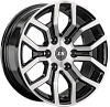 LS wheels 1367 9x18 6x139,7 ET25 dia 106,1 BKF