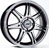 Nitro N2O Y4601 6x15 4x100 ET40 dia 56.6 BFPRI