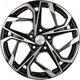 Khomen Wheels KHW1716 (Evolute i-Joy) 7x17 5x110 ET40 dia 67,1 black-FP