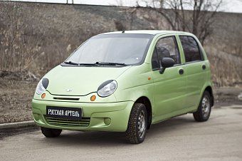 Накладки на передние фары (реснички) компл.-2 шт. для Daewoo Matiz (2000-н.в.)