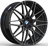 Кованные диски Style 818-1 BMW 8x19 5x112 ET30 dia 66,6 черный+тонированный лак