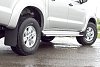 Брызговики (ПНД - полиэтилен) компл. - 4 шт. для Toyota Hilux (2013-2015)