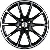 Khomen Wheels KHW1707 (XRay) 6,5x17 4x100 ET41 dia 60,1 black-FP