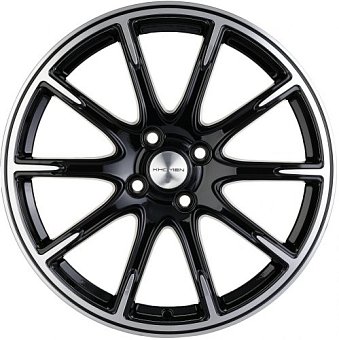 Khomen Wheels KHW1707 (XRay) 6,5x17 4x100 ET41 dia 60,1 black-FP Khomen Wheels KHW1707 (XRay) 6,5x17 4x100 ET41 dia 60,1 black-FP