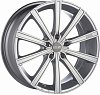 OZ Racing Lounge 10 8x18 5x110 ET38 dia 75 metal silver diamond cut