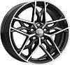 K&K КС894 7,5x17 5x114,3 ET45 dia 60,1 алмаз черный