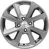 Khomen Wheels KHW1501 (Rio/Solaris) 6x15 4x100 ET46 dia 54,1 gray