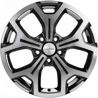 Khomen Wheels KHW1710 (Jolion) 6,5x17 5x114,3 ET37 dia 66,5 black-FP