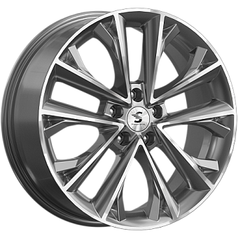 Premium Replica Wheels КР012 7x18 5x114,3 ET48,5 dia 67,1 diamond gloss graphite Россия