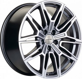 Khomen Wheels KHW1904 (3/4/5/6 series) 8,5x19 5x112 ET30 dia 66,6 gray-FP Россия