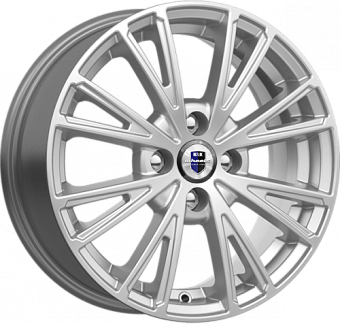K&K Меандр 6x15 4x100 ET45 dia 67,1 сильвер SK Россия
