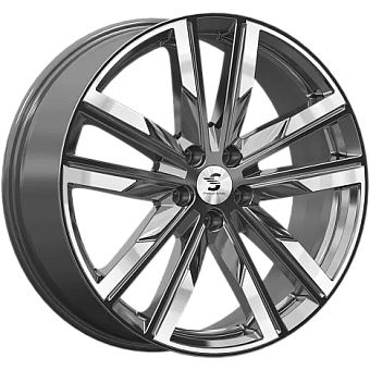 K&K Premium Series КР014 Murano 8x20 5x114,3 ET45 dia 66,1 diamond gloss graphite