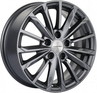 Khomen Wheels KHW1611 (Focus) 6,5x16 5x108 ET50 dia 63,3 gray