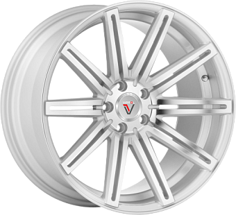 Vissol V-004 10,5x20 5x112 ET42 dia 66,6 silver polished Vissol V-004 10,5x20 5x112 ET42 dia 66,6 silver polished