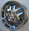 Zixi Nissan (6173) 9,5x22 6x139,7 ET30 dia 78 chrome
