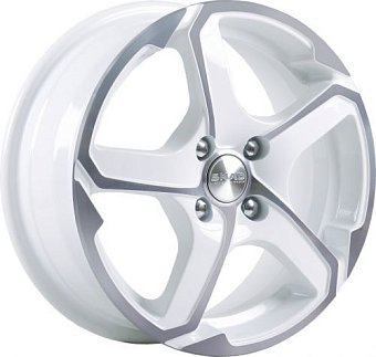 Скад Аллигатор 6x15 4x100 ET45 dia 67,1 алмаз белый Россия
