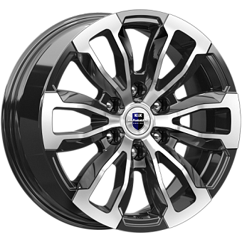 K&K Меконг 7,5x18 6x139,7 ET25 dia 106,1 алмаз черный