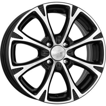 K&K Блюз 6x15 4x100 ET46 dia 54,1 алмаз черный Россия