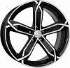 K&K X-fighter 6x15 5x114,3 ET40 dia 66,1 алмаз черный