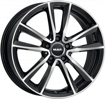 MAK Bremen 8x18 5x112 ET38 dia 66,6 black mirror