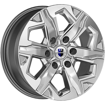 K&K Тейт 7,5x17 6x139,7 ET38 dia 67,1 дарк платинум