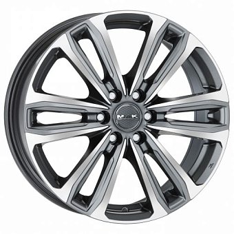 MAK Safari 6 7,5x17 6x139,7 ET50 dia 93,1 gunmetal mirror face