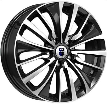 K&K Flanker 6,5x17 5x114,3 ET37 dia 66,6 алмаз черный