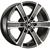 OZ Racing Sahara 6 8x17 6x139,7 ET35 dia 67,1 matt graphite diamond cut