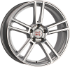 1000 Miglia MM1002 8x18 5x120 ET35 dia 72,6 matt silver polished