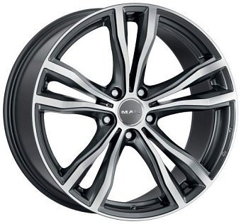 MAK X-Mode 9x19 5x120 ET37 dia 74,1 gunmetal mirror face