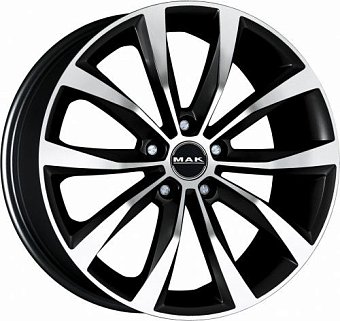 MAK Wolf 7.5x17 5x108 ET45 dia 72 black mirror Италия