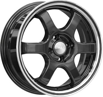 Скад Киото 6x15 4x100 ET38 dia 67,1 алмаз-антрацит Россия