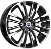 K&K Сильверстоун 6,5x17 4x100 ET43 dia 60,1 алмаз черный