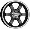 Dotz Crunch 8x16 6x139.7 ET35 dia 67.1 matt black polished lip