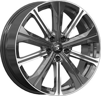 Premium Replica Wheels КР013 7x19 5x114,3 ET40 dia 66,6 diamond quartz