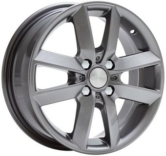 Скад Самурай 6x15 4x100 ET45 dia 60,1 графит Россия