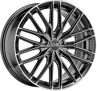 OZ Racing Gran Turismo HLT 8,5x19 5x114,3 ET35 dia 75 star graphite diamond lip